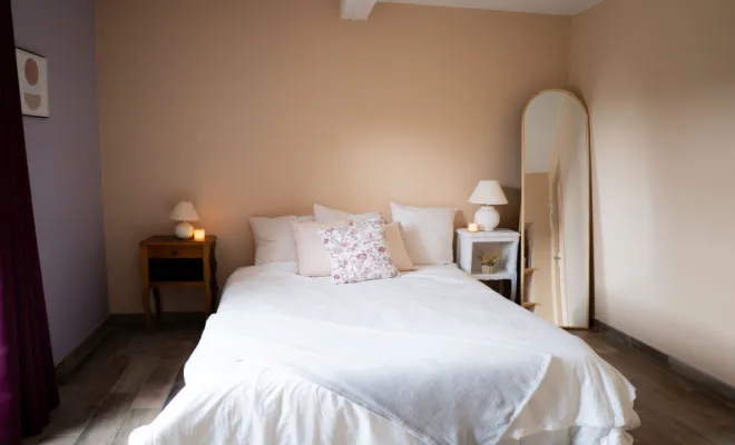 La chambre "Sophie", Grezieu-le-Marché, vers Saint-Martin-en-Haut, La Cour de Marius